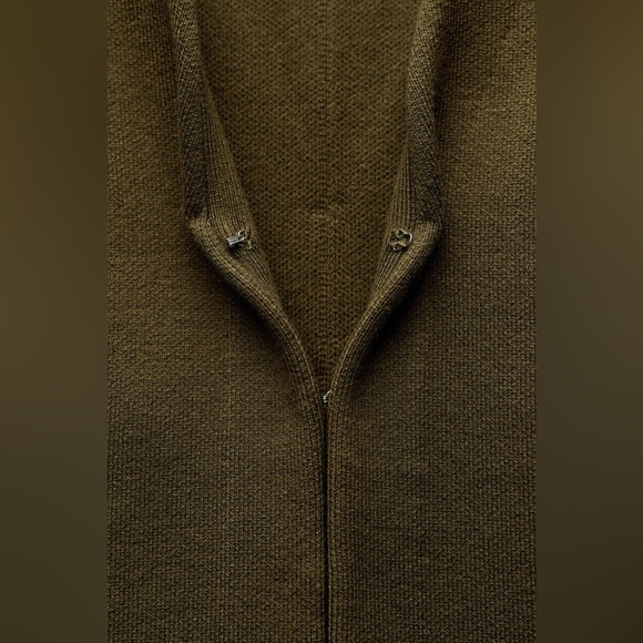 ZARA Khaite Vibes 2-Piece Balloon Sleeve Cardigan Sweater & Skirt Outfit Set - Picture 7 of 16